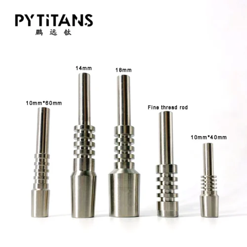Titanium Nails for Dab Rigs - 10mm 14mm 18mm | PYTITANS - View 1