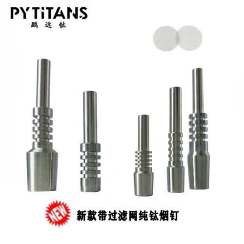 Titanium Nails for Dab Rigs - 10mm 14mm 18mm | PYTITANS - View 2
